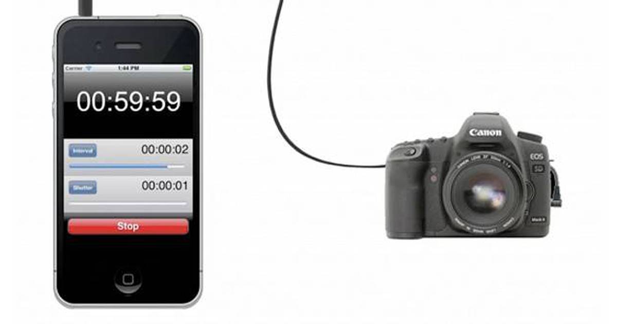 Convierte tu smartphone en un disparador para cámara fotográfica