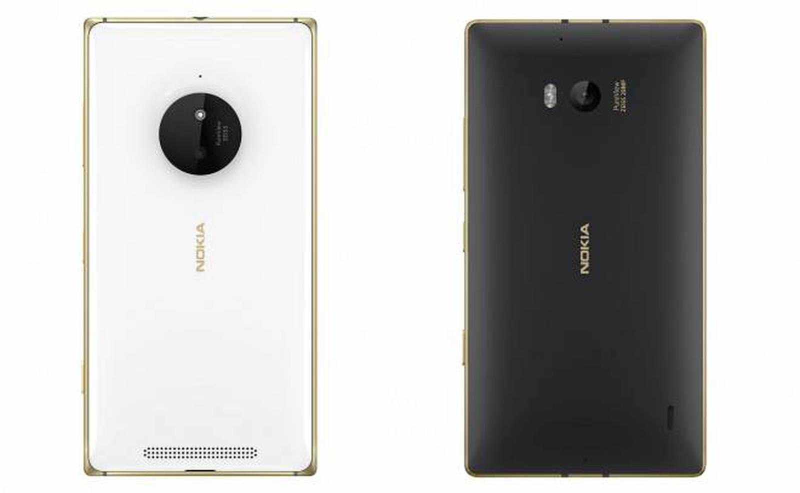 Lumia 830 y Lumia 930 en edición limitada dorada