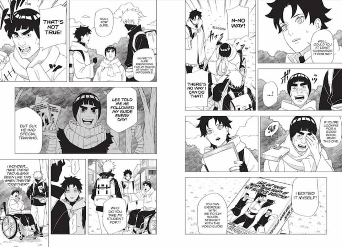 Chapter #3 of the Naruto manga: Konoha's Story-The Steam Ninja Scrolls