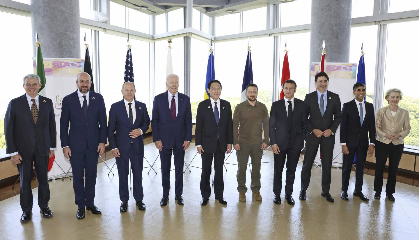 G7 leaders call for Artificial Intelligence to be in line "with democratic values"