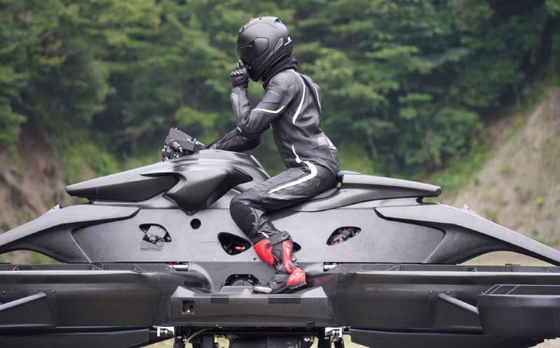 XTURISMO la primera moto voladora inspirada en Star Wars llega desde Japón