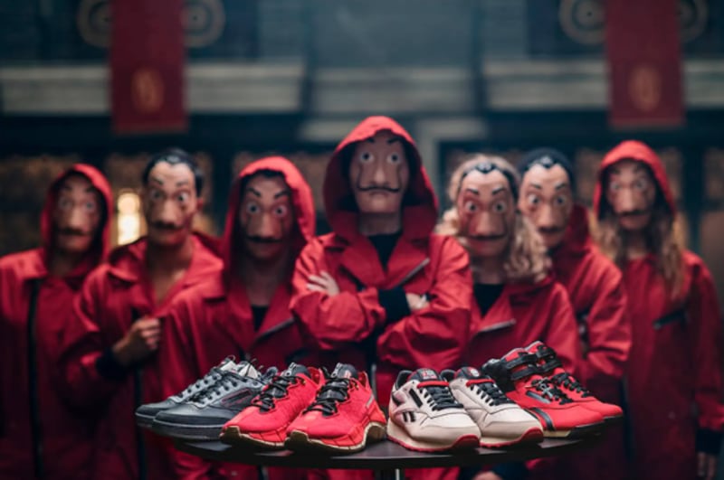Reebok y Casa de Papel lanzan cuatro zapatillas especiales sobre la serie de Netflix – FayerWayer