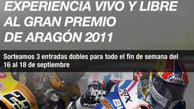 España: Ya hay ganadores de las entradas para el Gran Premio de Aragón