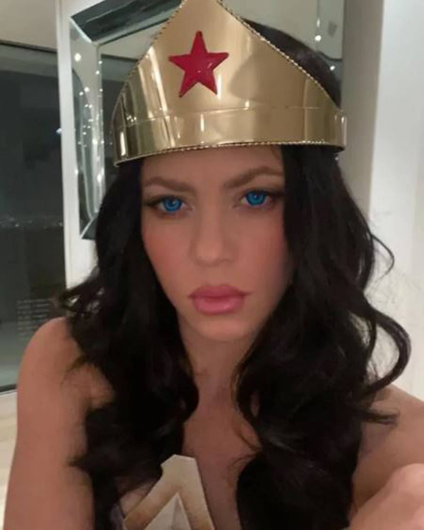 Shakira as Wonder Woman