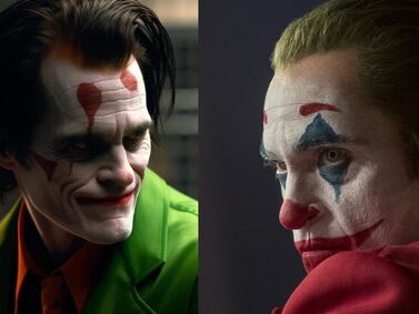 Así lucirían Leonardo DiCaprio, Christian Bale y Jim Carrey interpretando al ‘Joker’ según la Inteligencia Artificial