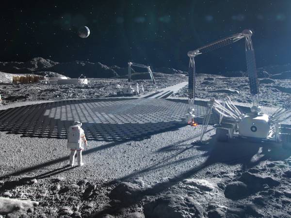 Espacio: NASA comienza a invertir en tecnología para construir bases en la Luna y Marte