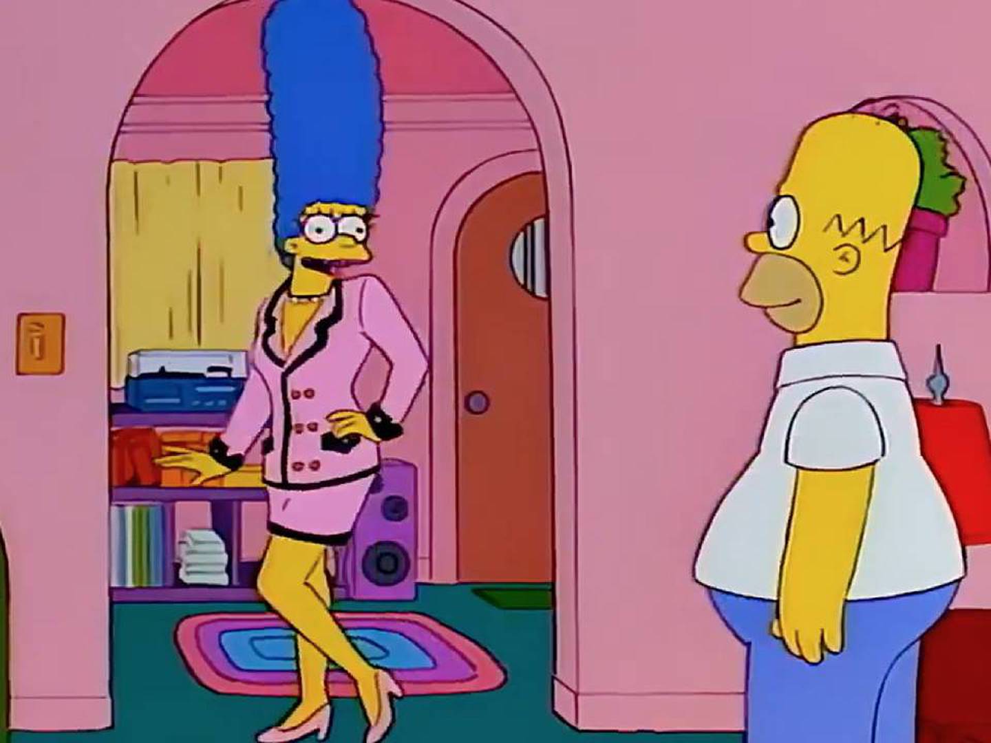 Los Simpson: encuentran vestido de Marge en la vida real y el internet se  vuelve loco