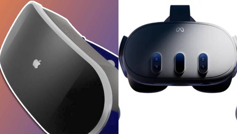 Apple y Meta. Gafas VR