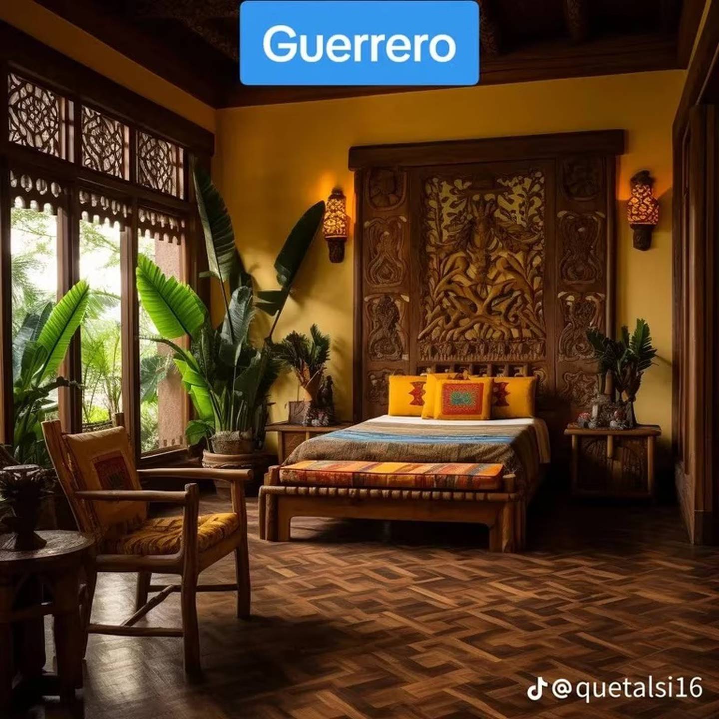 IA estados de México como habitaciones de hotel