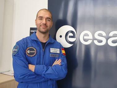 Pablo Álvarez se gradúa de astronauta: el primero en tres décadas para España