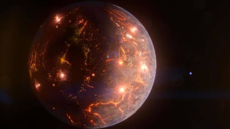 El mundo de Iron Man: Las brutales condiciones de un exoplaneta del tamaño de la Tierra completamente de hierro sólido