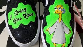 Fanática crea zapatillas de Vans con temas de Los Simpson, son espectaculares