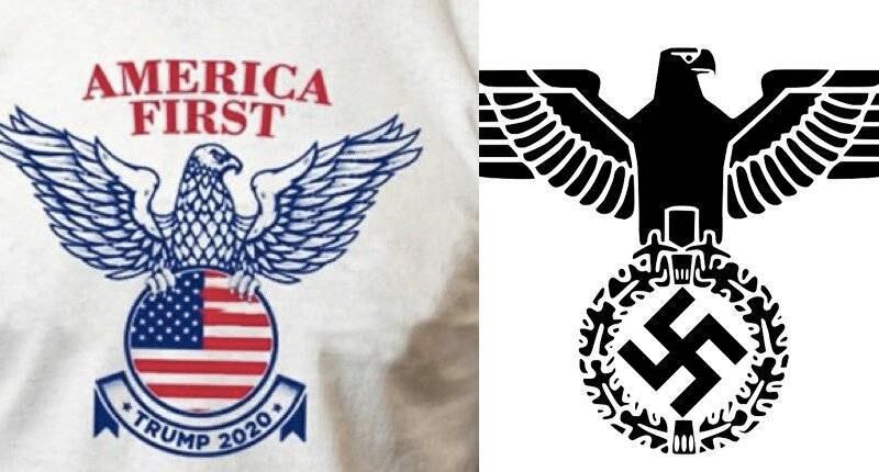 Un símbolo nazi en la campaña de Donald Trump? Parece que sí