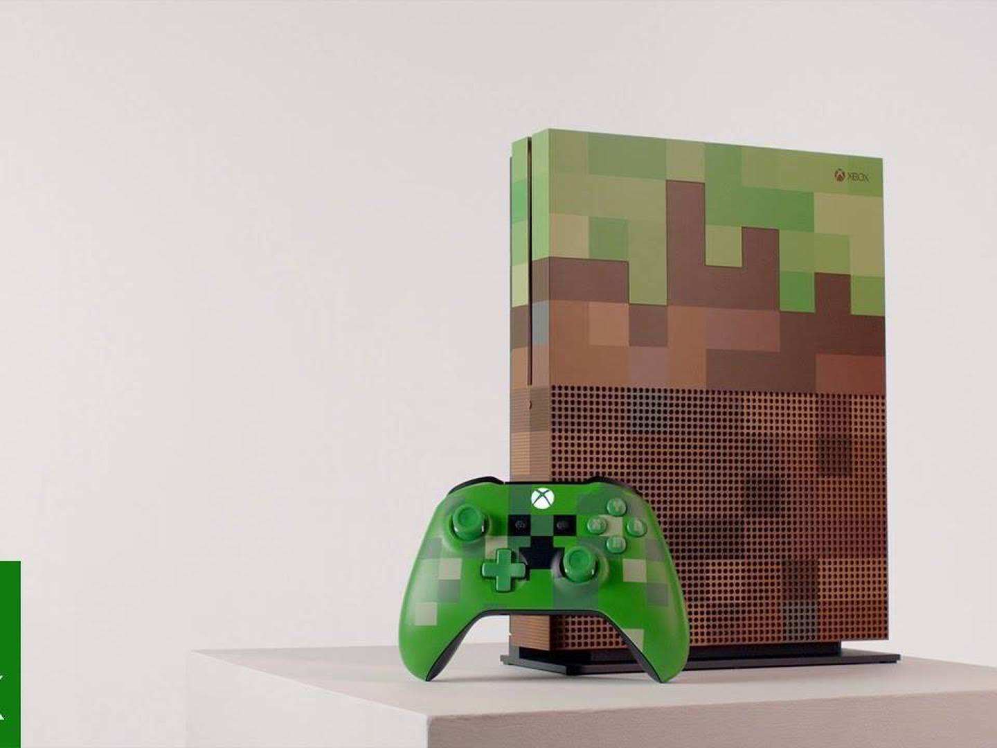 expedido Insustituible casamentero Presentan Xbox One S con diseño de Minecraft #gamescom2017 – FayerWayer