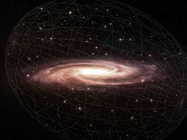 Espacio: La Tierra es un punto casi invisible en el nuevo mapa interactivo del universo observable