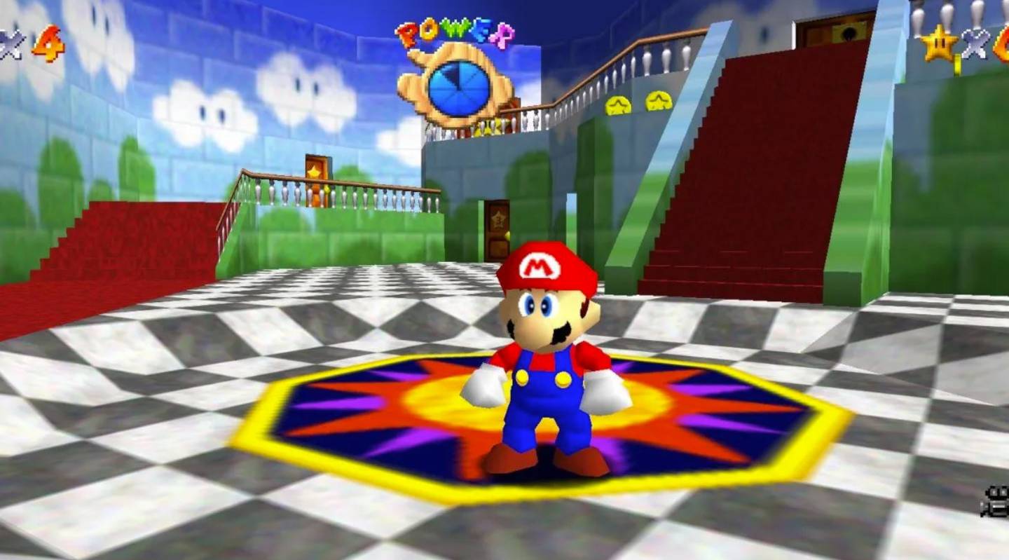 Vistazo del Super Mario 64