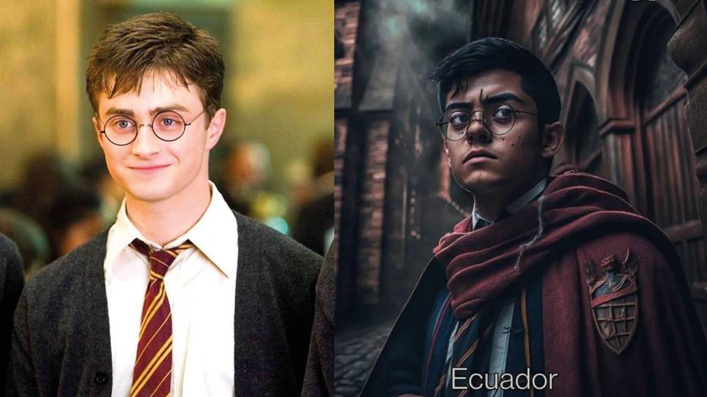 Through Artificial Intelligence he showed Potter in Ecuador