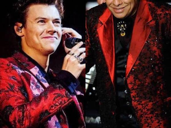 Las pruebas de que Harry Styles se robó los looks de Juan Gabriel