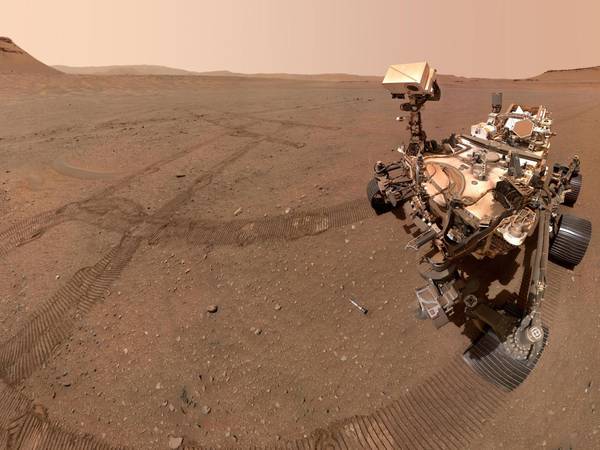 NASA: Róver Perseverance capta un misterioso torbellino de polvo en Marte