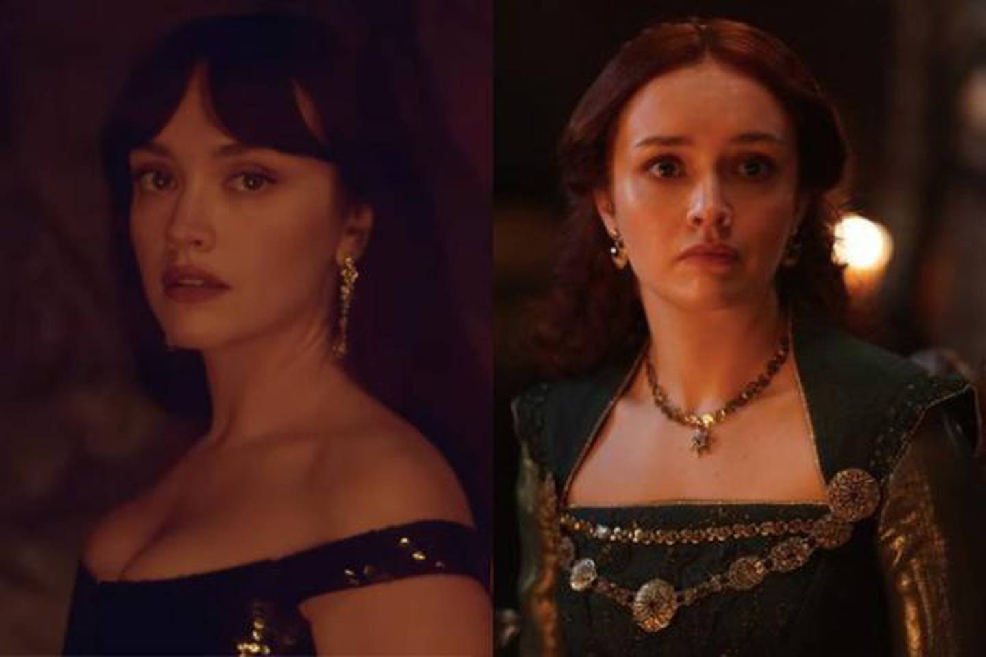 Alicent Hightower is the adult version characterized by Olivia Cooke