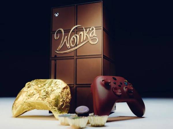 Asi es la Xbox Series X más dulce del mundo: Cuenta con un mando comestible inspirado en Willy Wonka