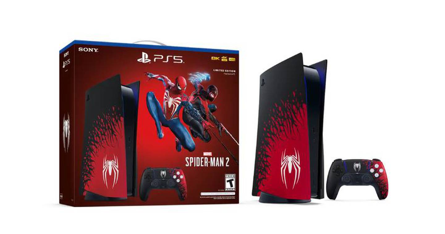 For those who may have a problem with the original design of the PlayStation 5, Sony has announced an unmissable Marvel's Spider-Man 2 bundle.