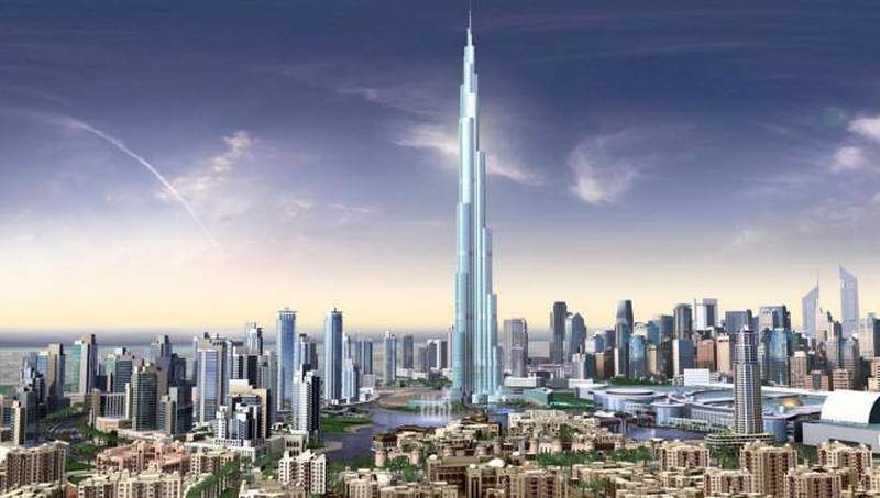 Burj Dubai se convierte en edificio más alto y sigue creciendo – FayerWayer