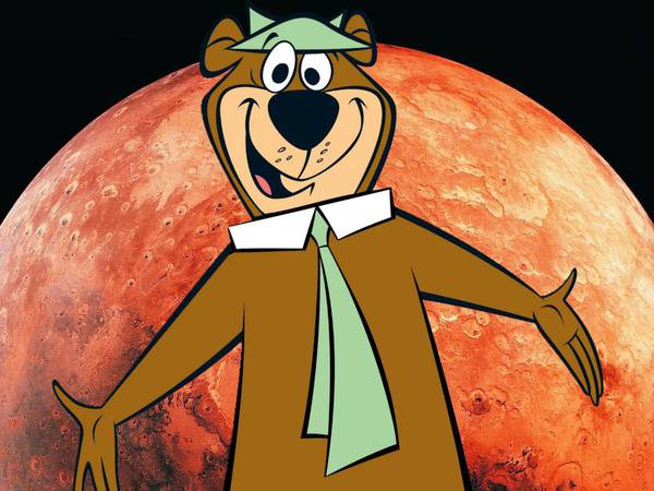 ¿Eres tú, Yogui? La NASA muestra una formación de rocas en Marte y para muchos es un oso