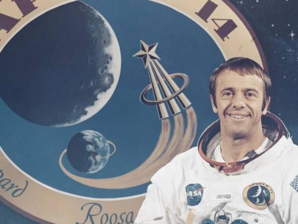 Alan Shepard, el astronauta de la NASA que jugó golf en la Luna