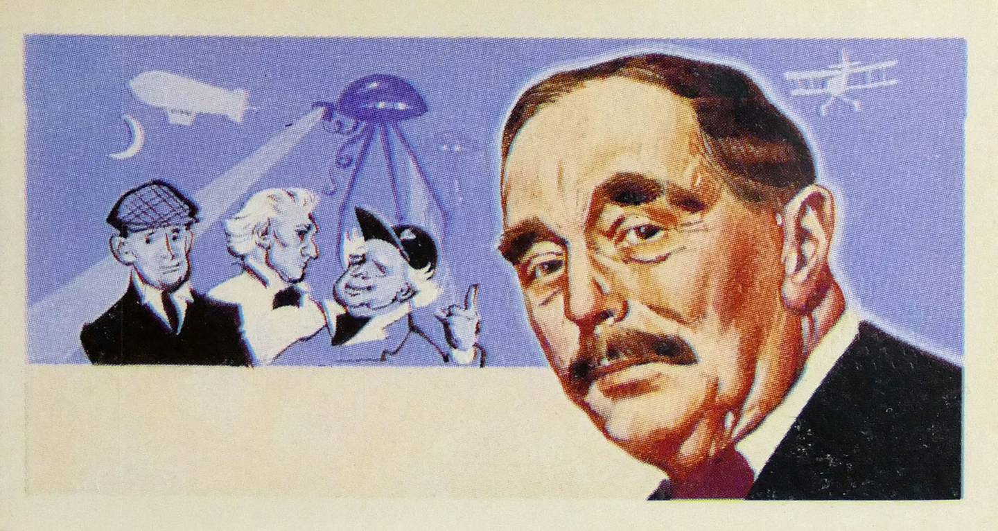 H.G. Wells, escritor y novelista inglés de ciencia ficción e historia (1865-1946).
