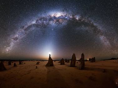La Vía Láctea como nunca la habíamos visto: toda una obra de arte captada por radiotelescopios australianos