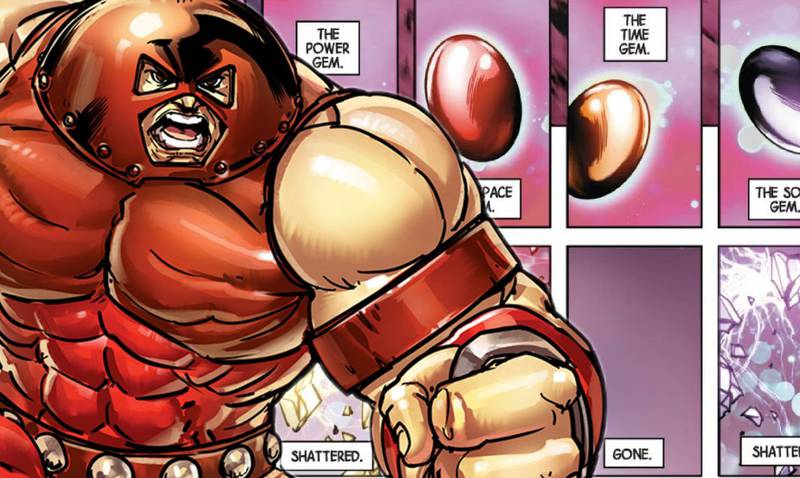 Marvel: Juggernaut puede las Gemas del Infinito de nunca vista –