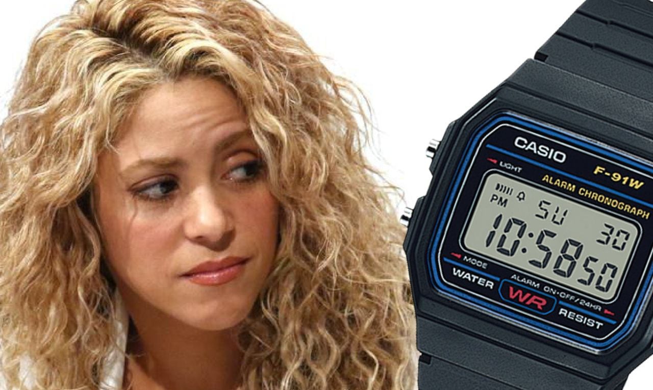 Casio F-91W, conoce el reloj más popular de la marca Shakira – FayerWayer