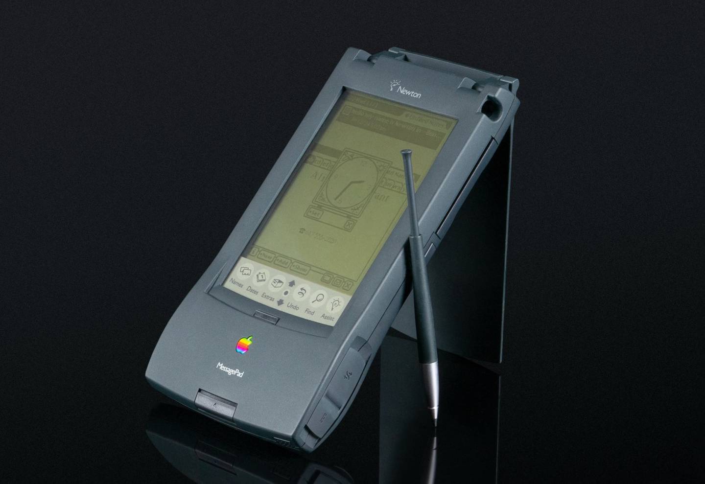 La Newton MessagePad, el llamado primer iPad de Apple.