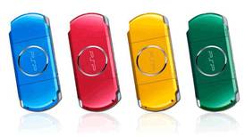 Sony agrega 4 colores a su consola portátil PSP