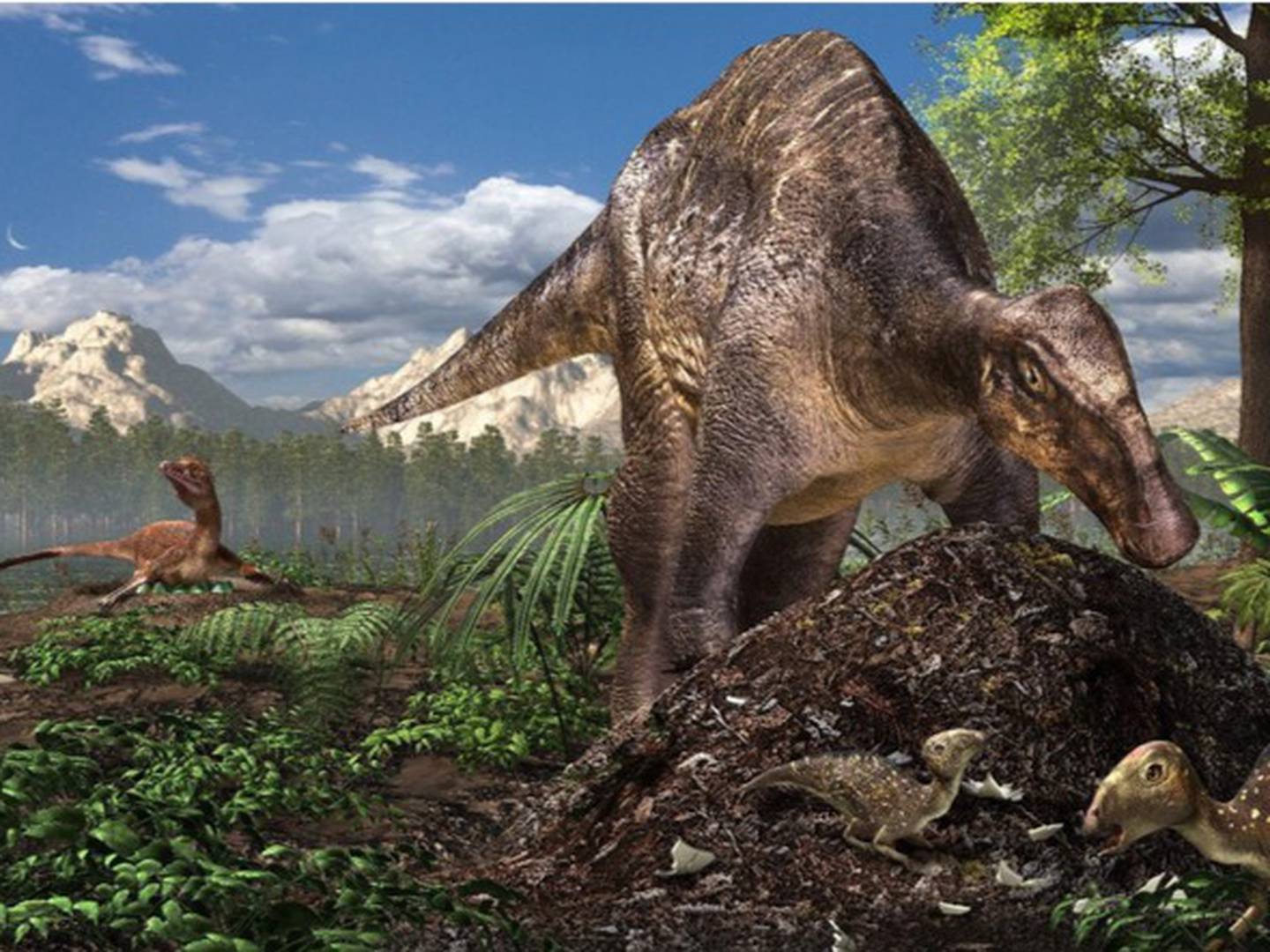 Cómo hacían los grandes dinosaurios para incubar sus huevos?