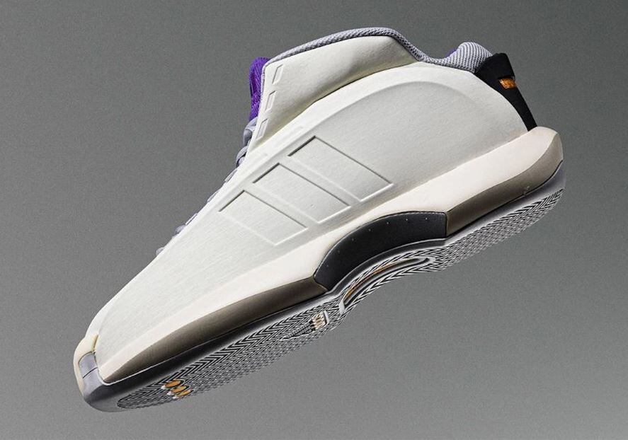Adidas Crazy Lakers Home, el primer de 2023 es un tributo a Kobe Bryant –