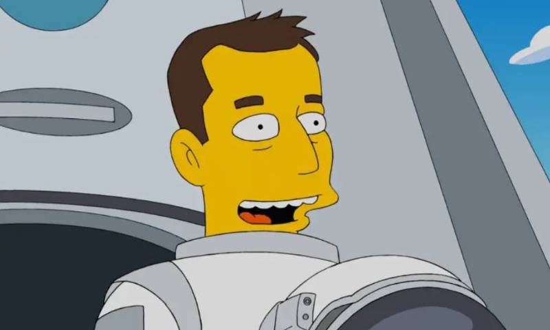 Elon Musk en Los Simpson