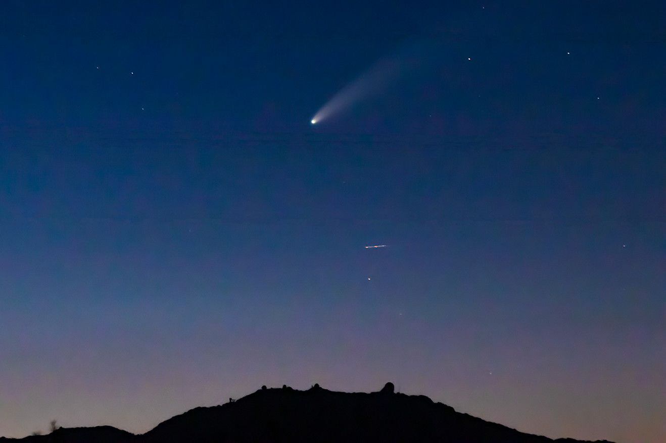 El cometa C/2023 A3 Tsuchinshan-ATLAS pasa cerca de nuestro planeta cada 26 mil años aquí te explicamos cómo y cuándo verlo.