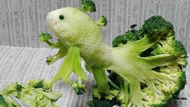 Artista convierte el aburrido brócoli en increíbles esculturas