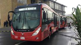 FAIL: Uno de los nuevos buses de Transmilenio que llegaron a Bogotá se varó en su primer día