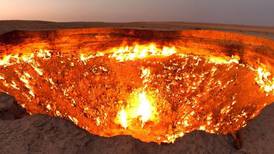 La puerta del infierno existe y se ubica en Turkmenistán
