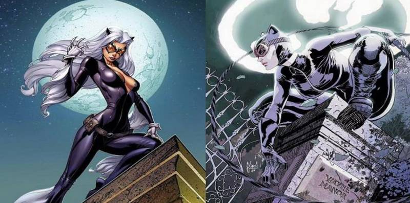 Black Cat y Catwoman