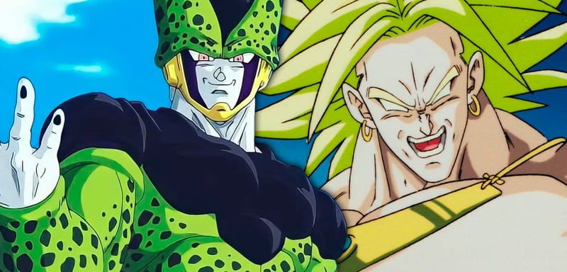 Cell y Broly - Dragon Ball Z