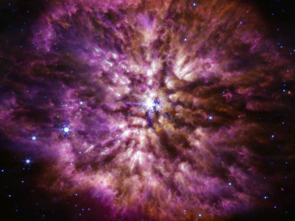 El telescopio espacial James Webb captura el comienzo de una supernova con una explosión de polvo cósmico