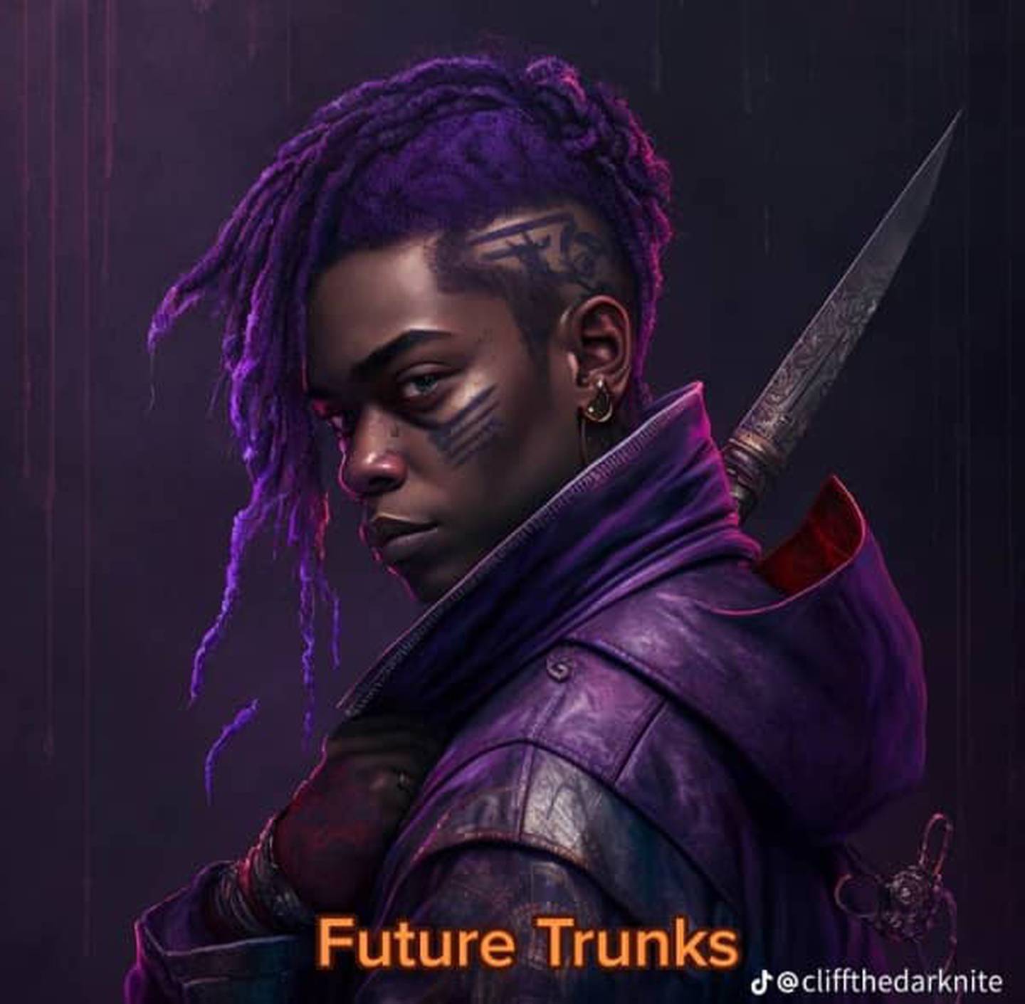 The digital artist @cliffthedarknite viralizes a TikTok video where he shows the Dragon Ball Z characters in an afro version thanks to Artificial Intelligence.