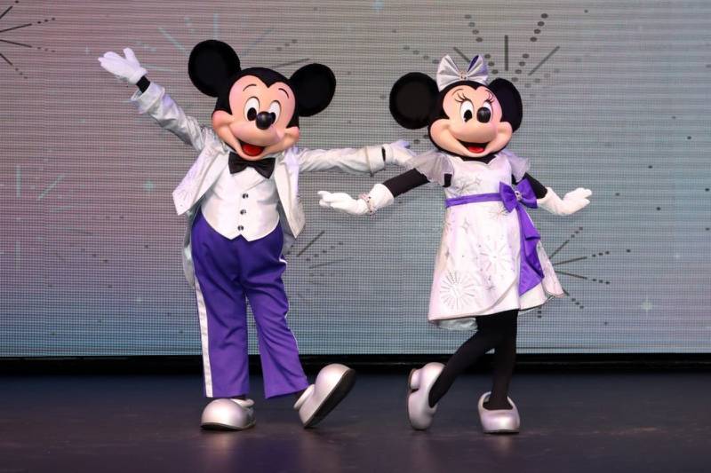 Mickey Mouse y Minnie Mouse