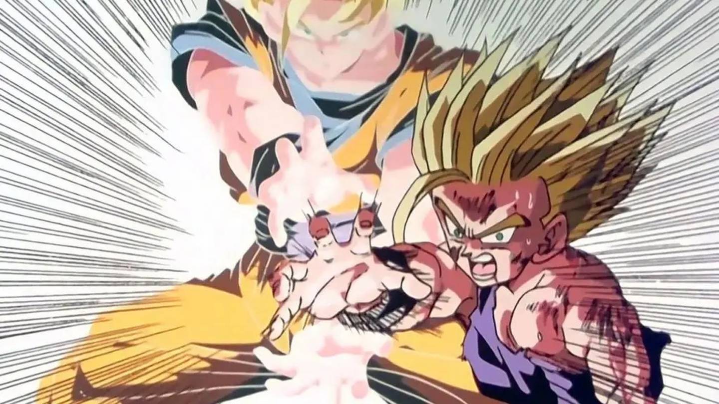 Así es la fusión entre Gohan y Goku en el arco de Majin Buu que jamás vimos  en Dragon Ball Z – FayerWayer