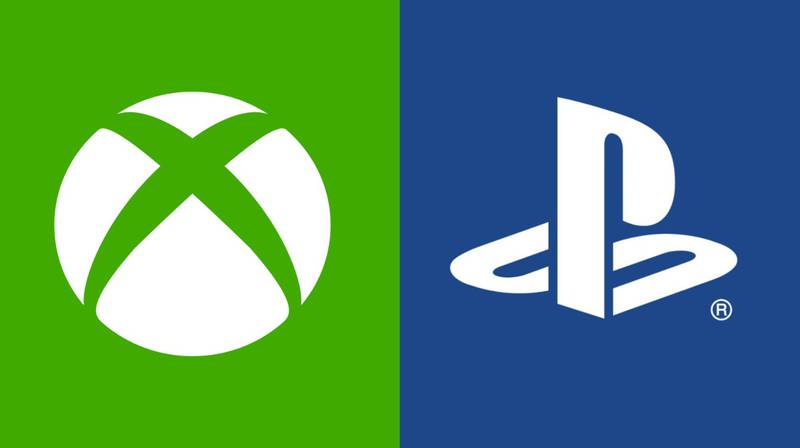Logos de Xbox y PlayStation.
