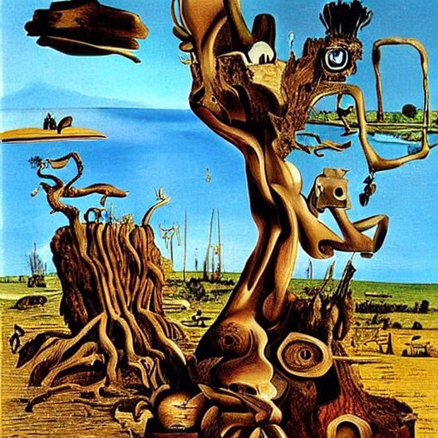 Deforestation // Salvador Dalí
